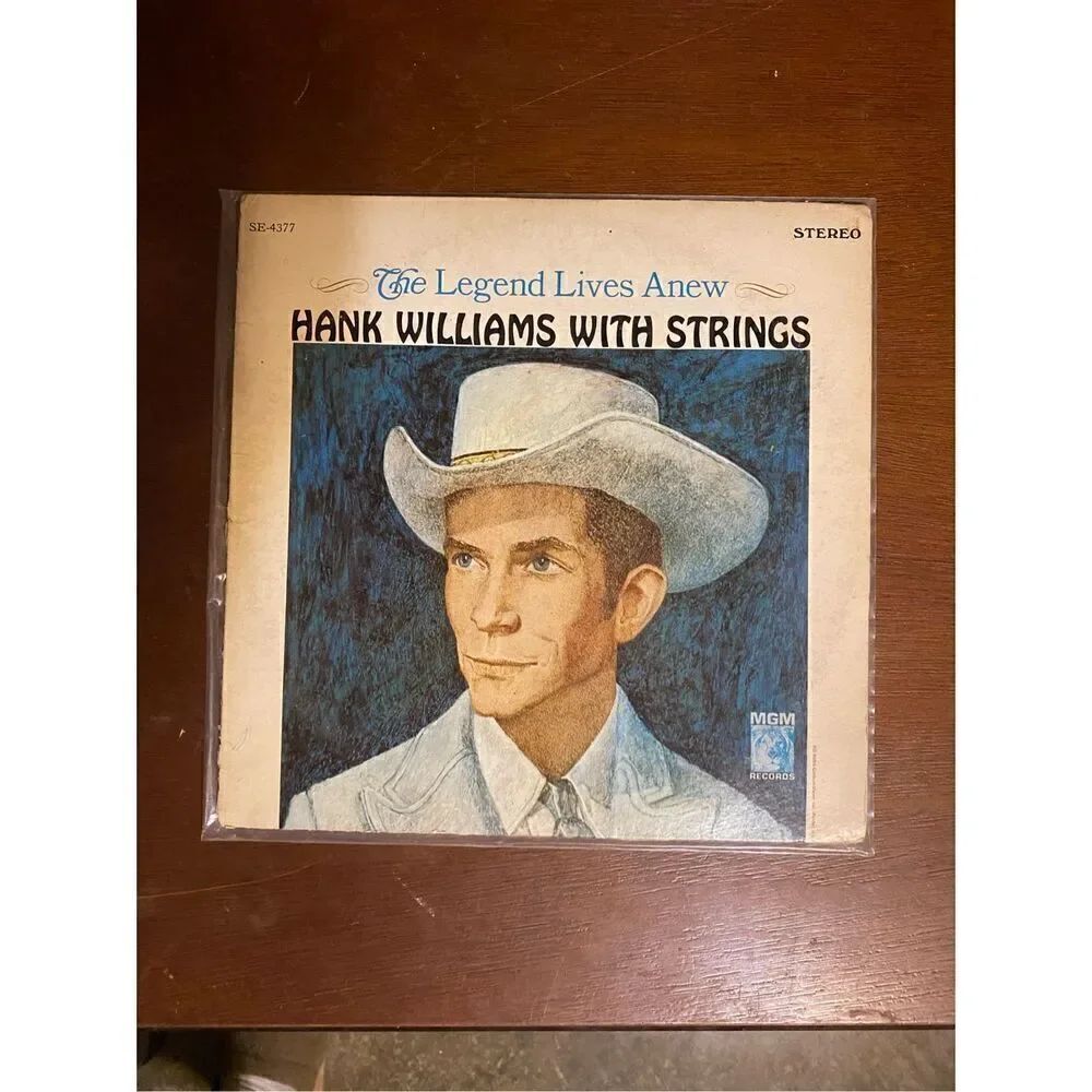 Vintage Hank Williams with strings vinyl
